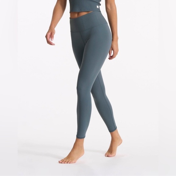 Vuori Rib Studio Leggings Stretchy Athleisure in Color G
 Stone Size XS - Picture 13 of 14